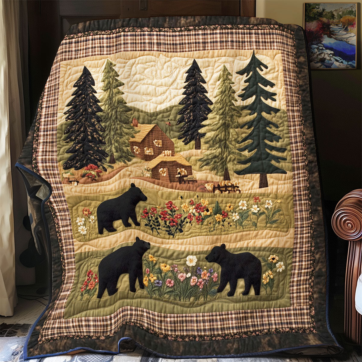 Forest Cubs WY1803023CL Quilt
