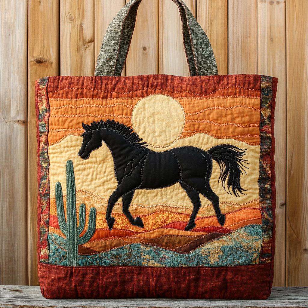 Sunset Rider CW2509020CL Quilted Tote Bag