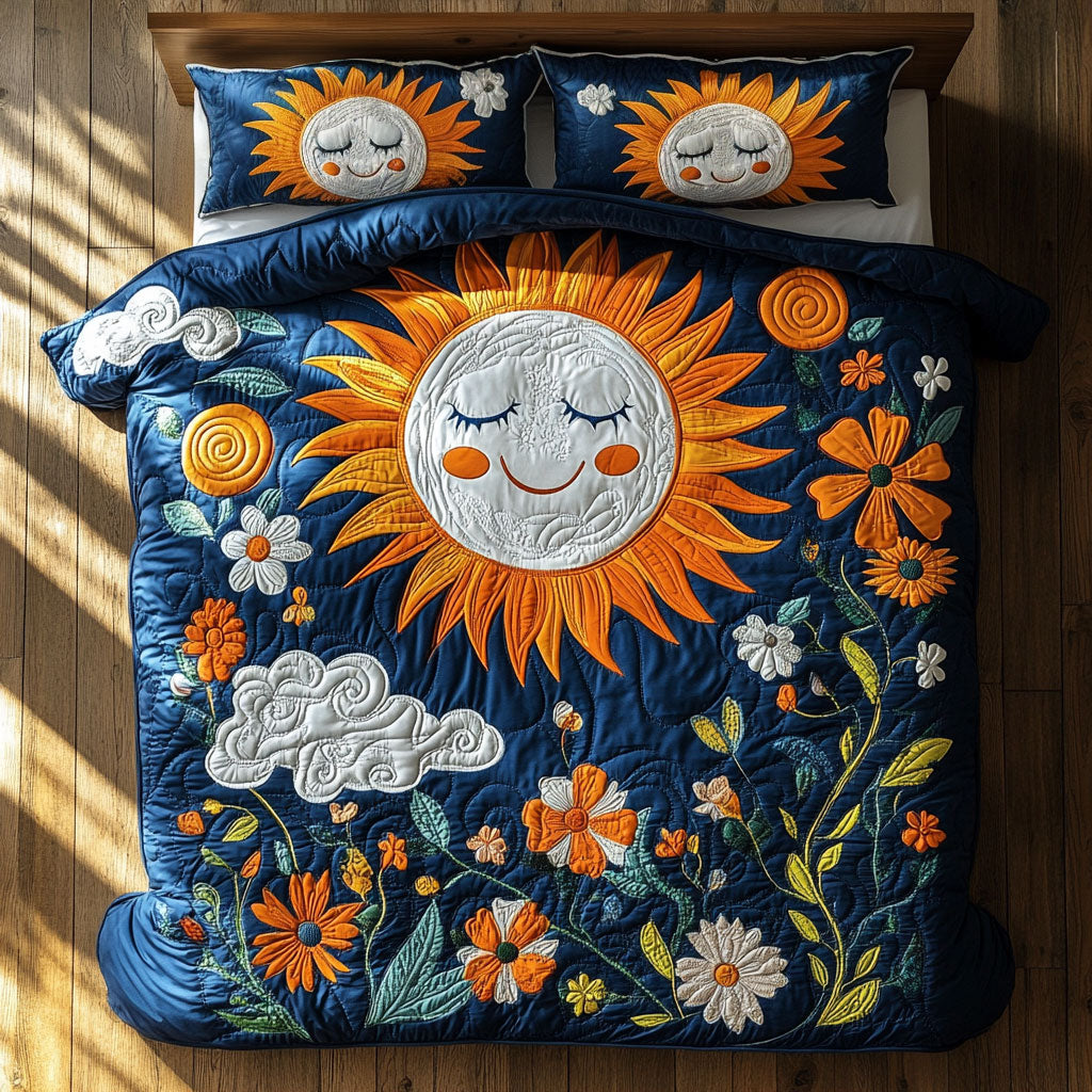 Solar Bloom WY2108095CL Duvet Cover Set