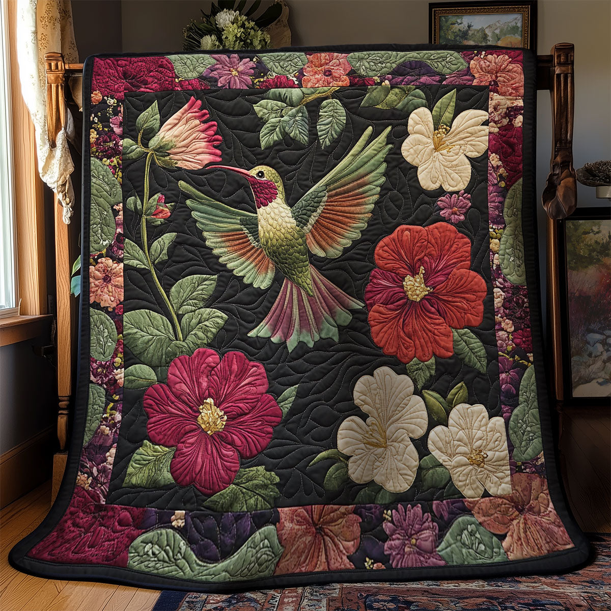 Vibrant Whimsy WY1203062CL Quilt