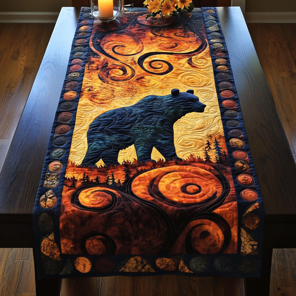 Mountain Guardian CM1905006CL Quilted Table Runner
