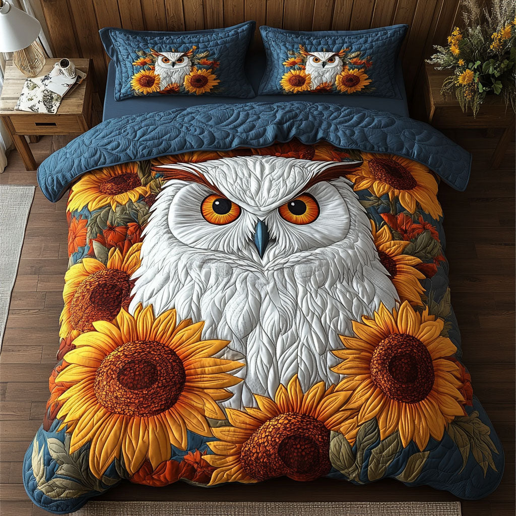 Floral Owl CW1606020CL Duvet Cover Set
