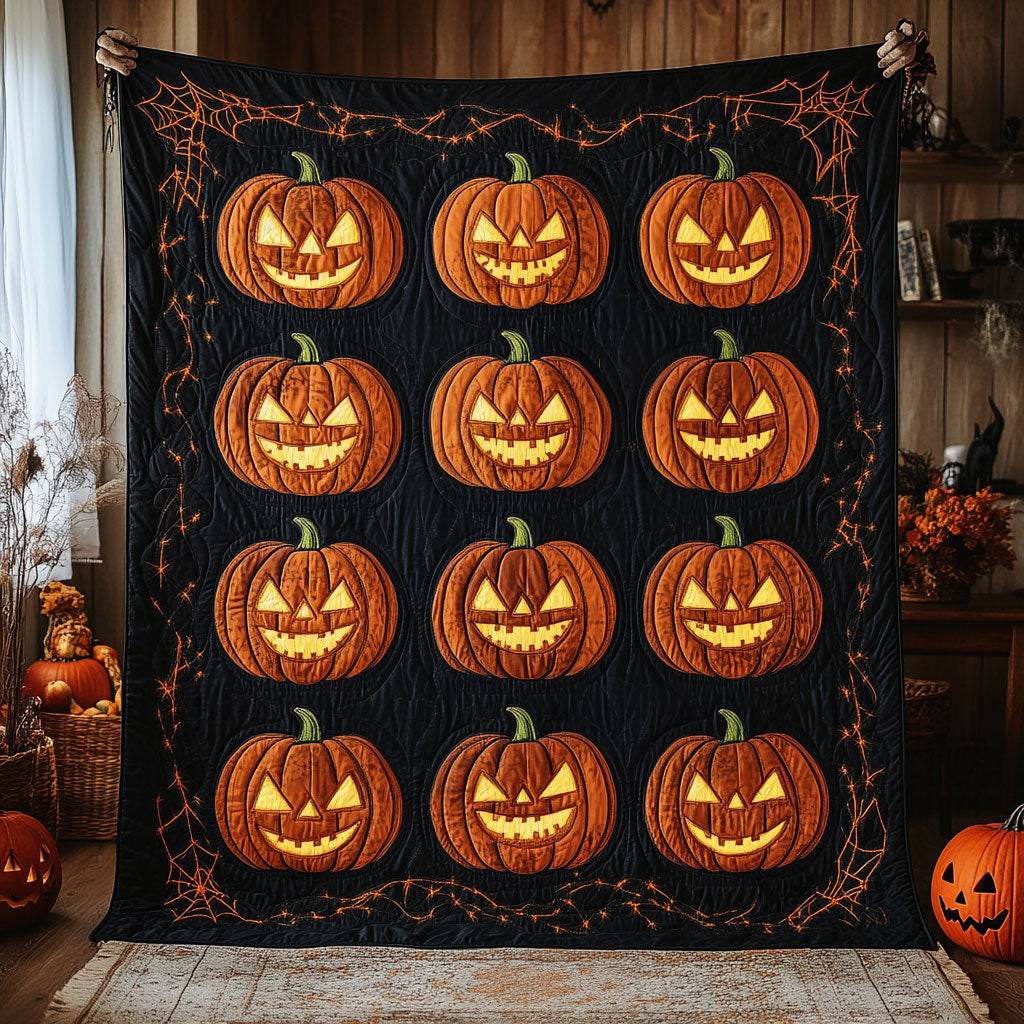 Jack-o'-Lantern Army DH1809024CL Quilt