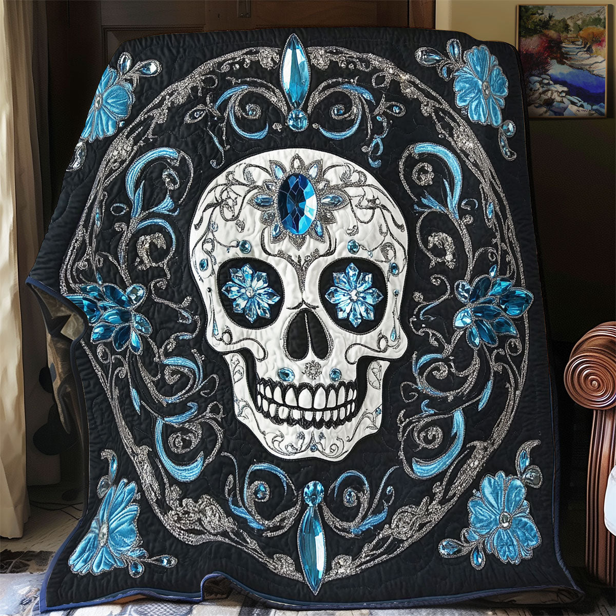 Majestic Skull WX3105044CL Quilt