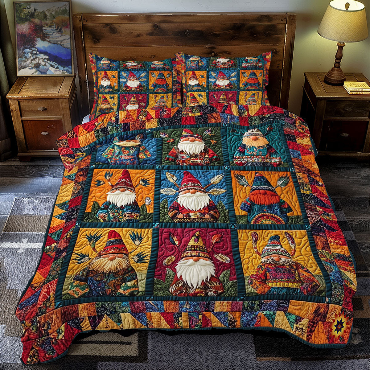 Aboriginal Gnome WY2412001CL Duvet Cover Set