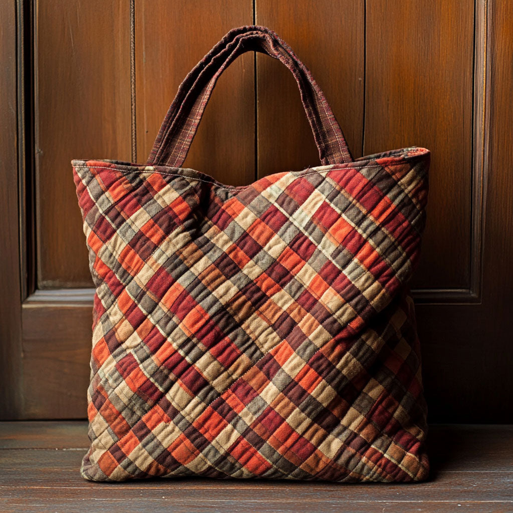 Autumn Echo WJ2309019CL Quilted Tote Bag