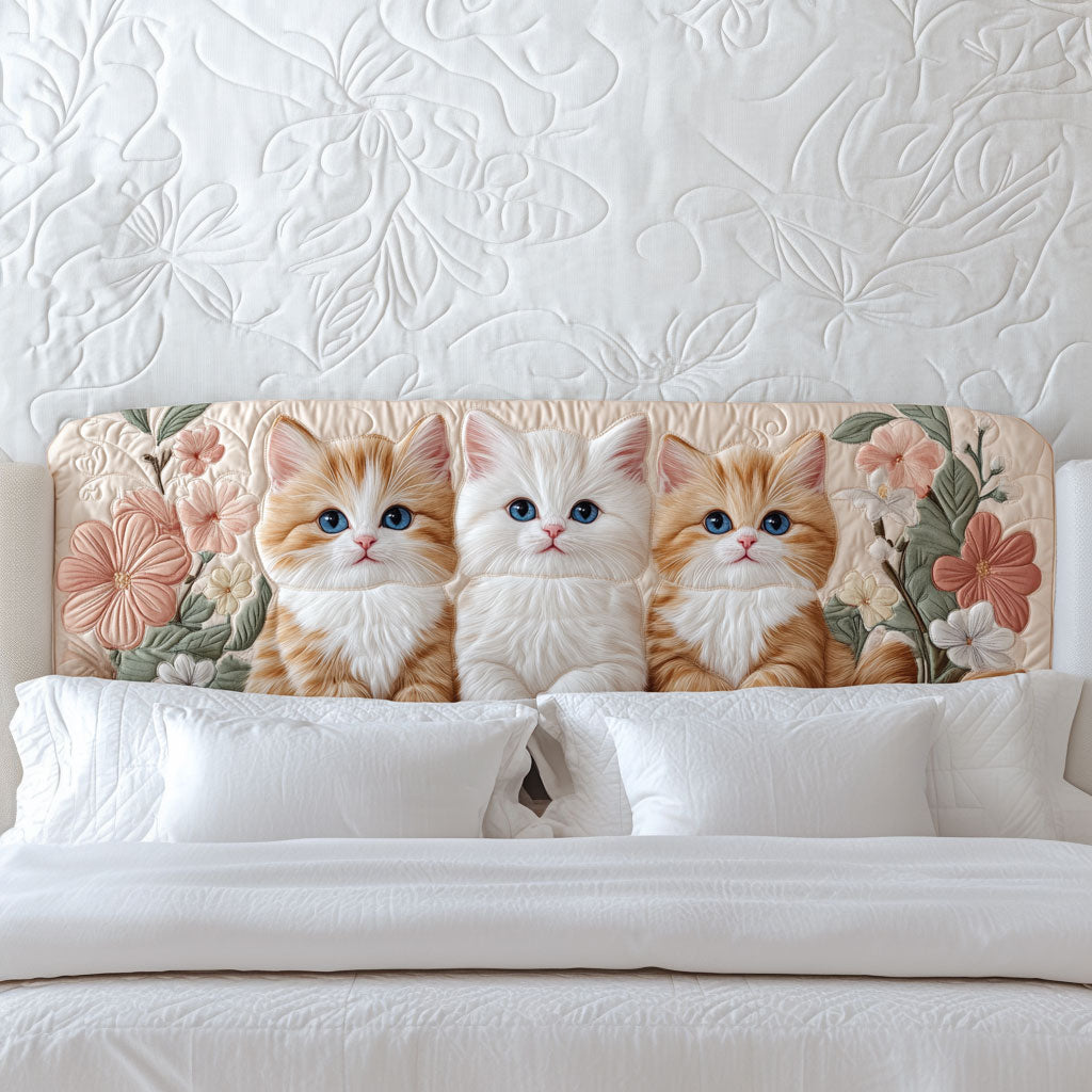 Kitty Joy Retreat KL2512016CL Quilted Headboard Slipcover