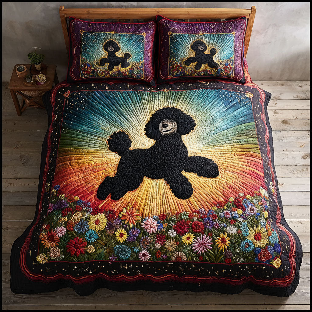 Poodle Garden CW2908027CL Duvet Cover Set