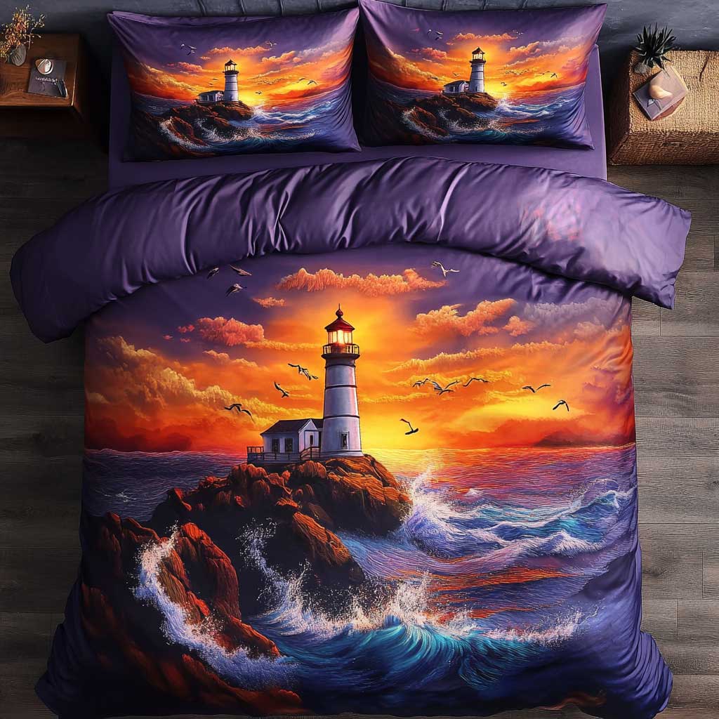 Ocean Lighthouse WN1803133CL Duvet Cover Set