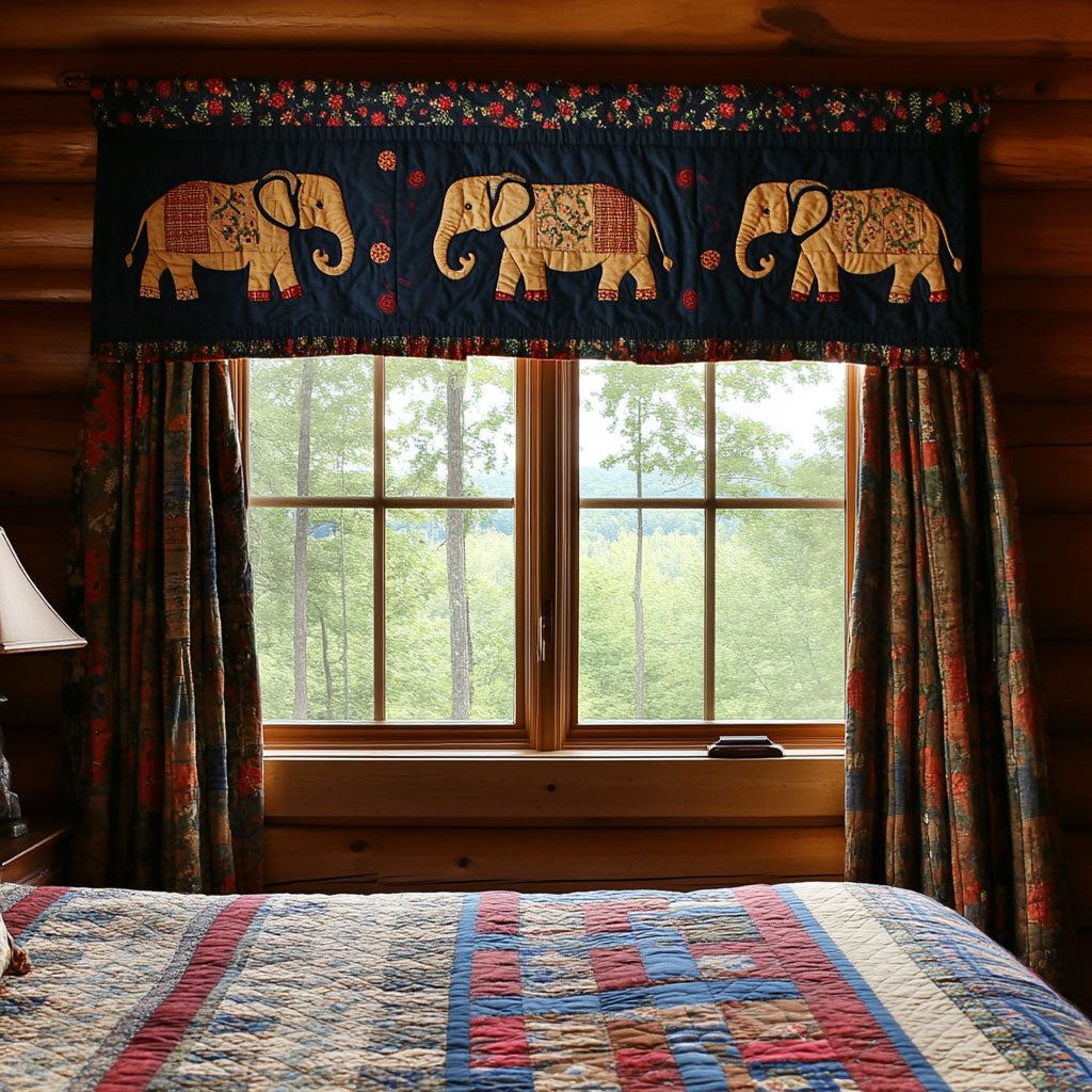 Native Elephant WJ1903048CL Quilted Valance