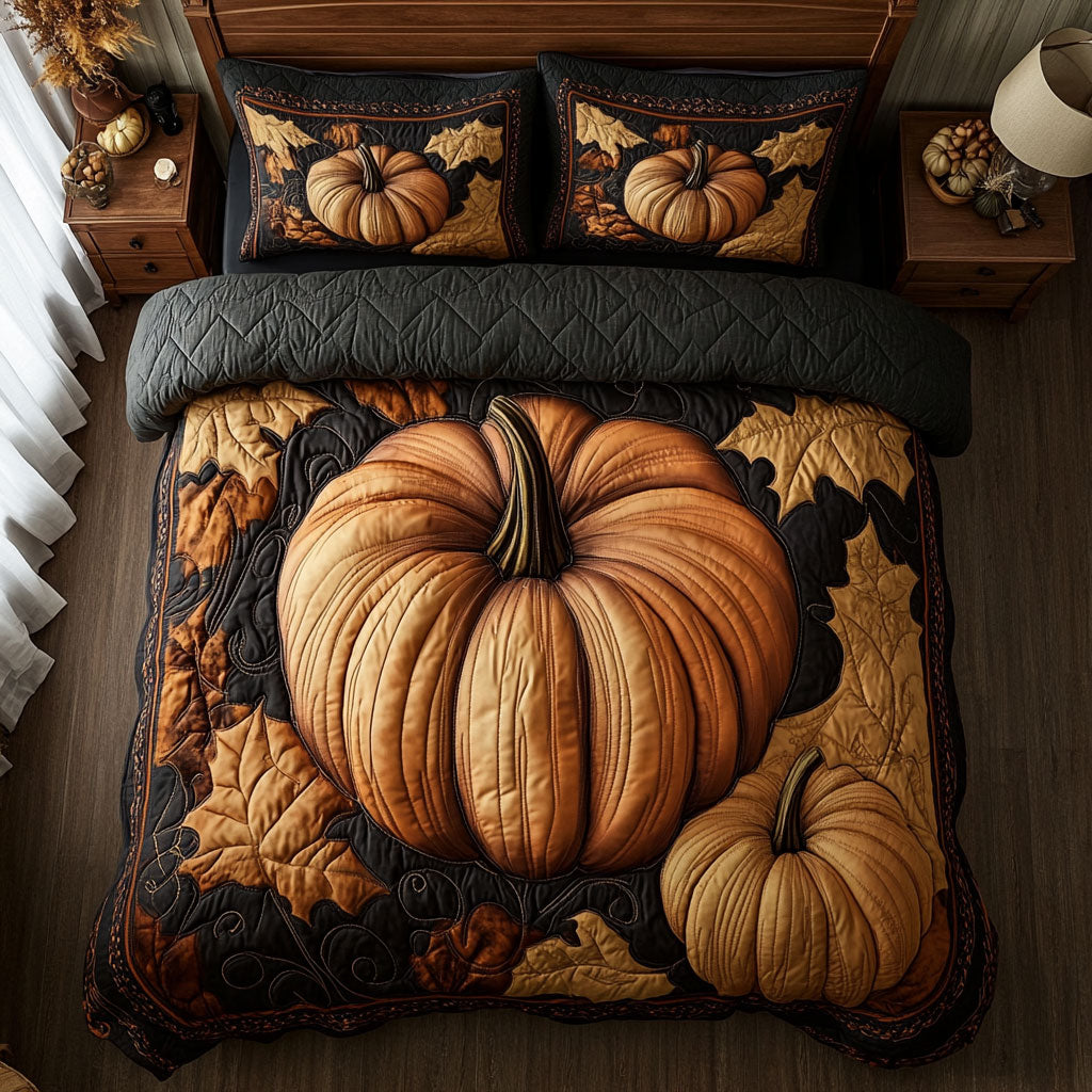 Harvest Pumpkin WY1508021CL Duvet Cover Set
