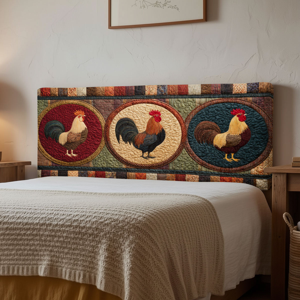 Countryside Cocks CP2012008CL Quilted Headboard Slipcover