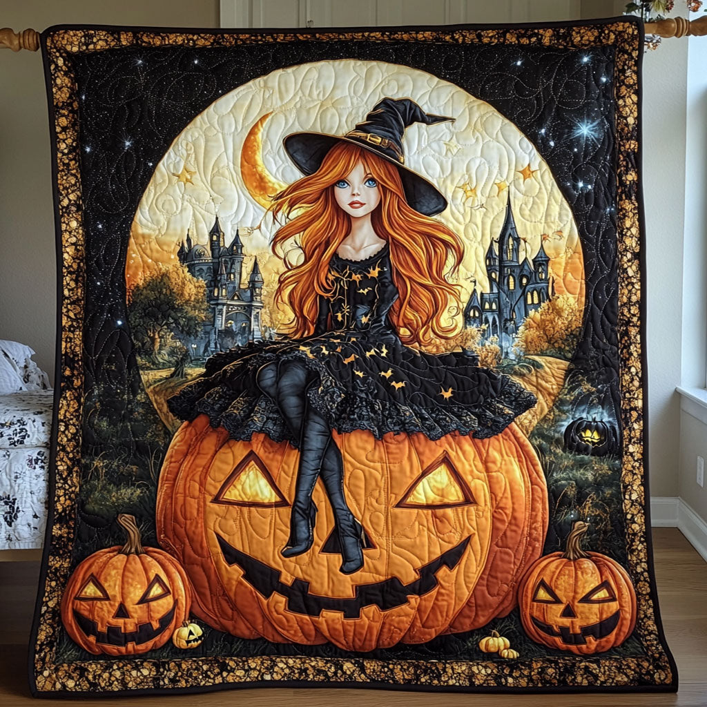 Spooky Sorceress WY2008068CL Quilt