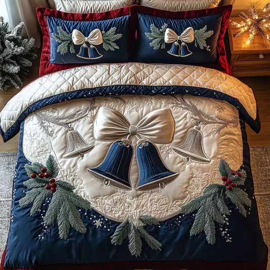 Silent Christmas Bells WN0309087CL Duvet Cover Set