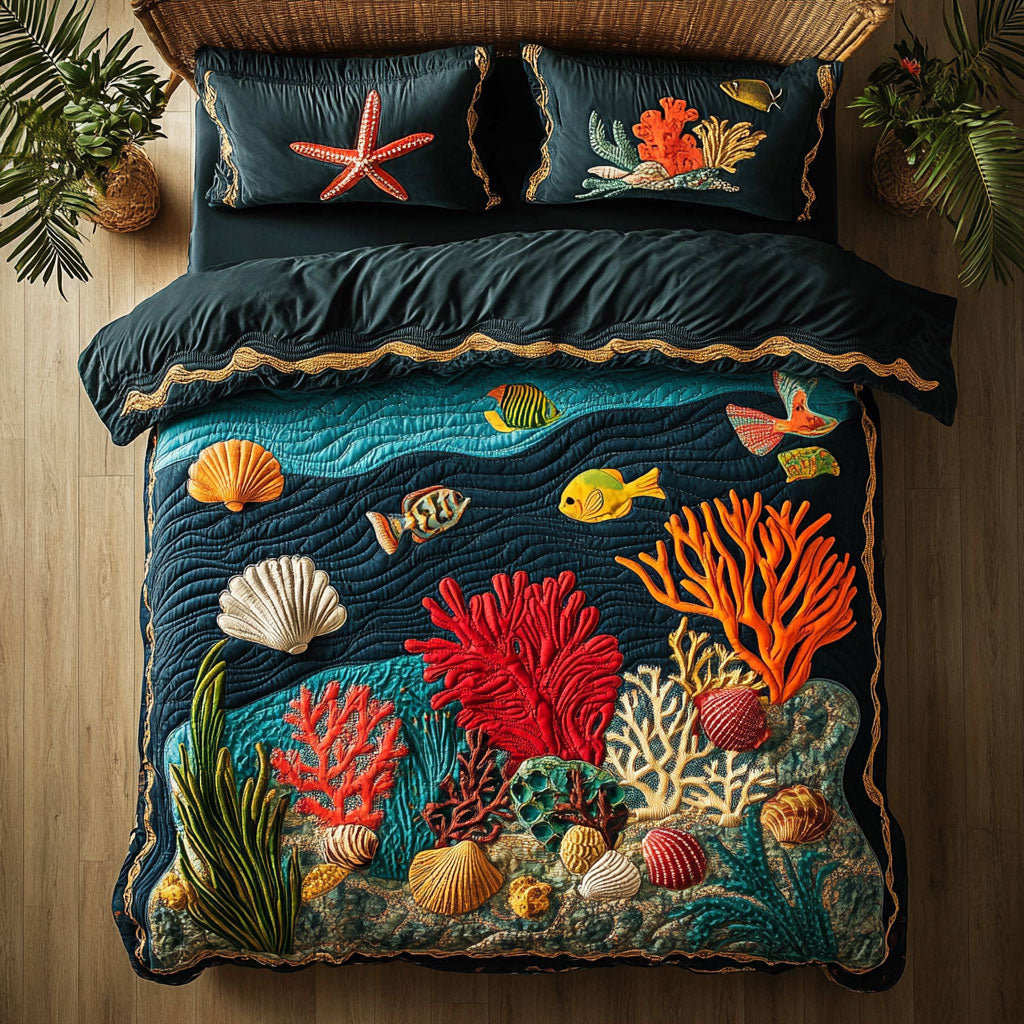 Coral Kingdom CP0809032CL Duvet Cover Set