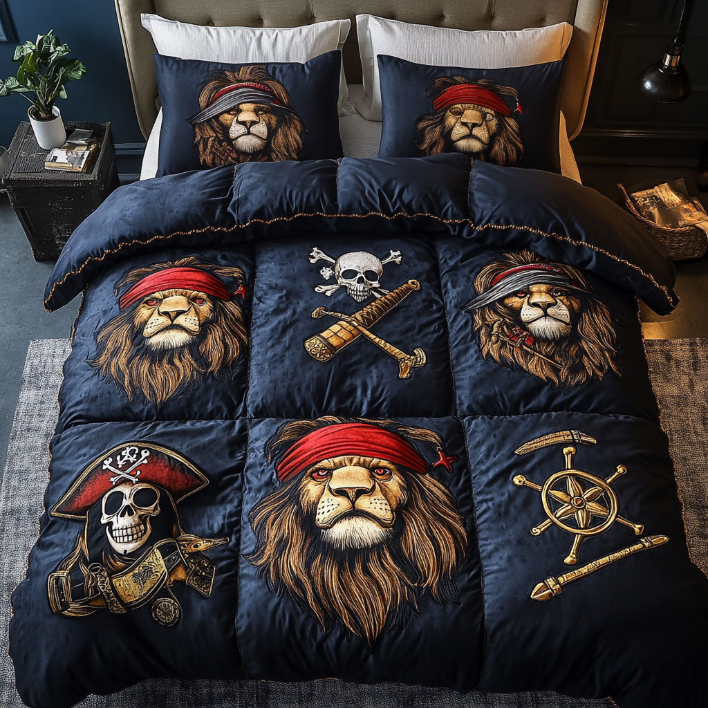 Lion Skullmark WN1808007CL Duvet Cover Set