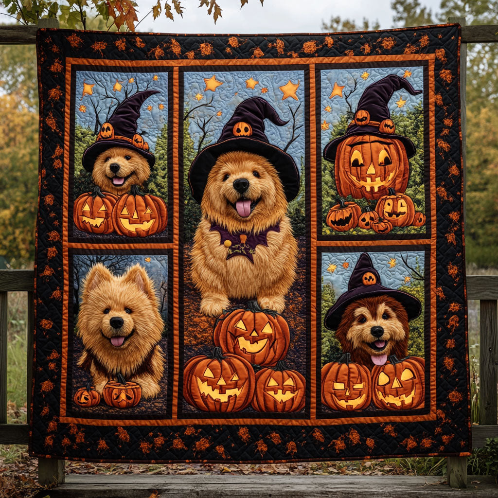 Chow Chow Fall Charm WN1108026CL Quilt