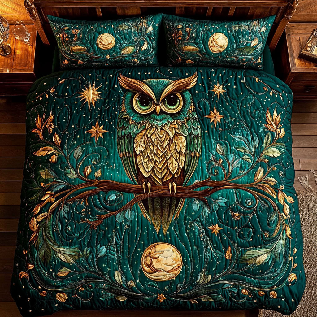 Midnight Owl WY2901051CL Duvet Cover Set