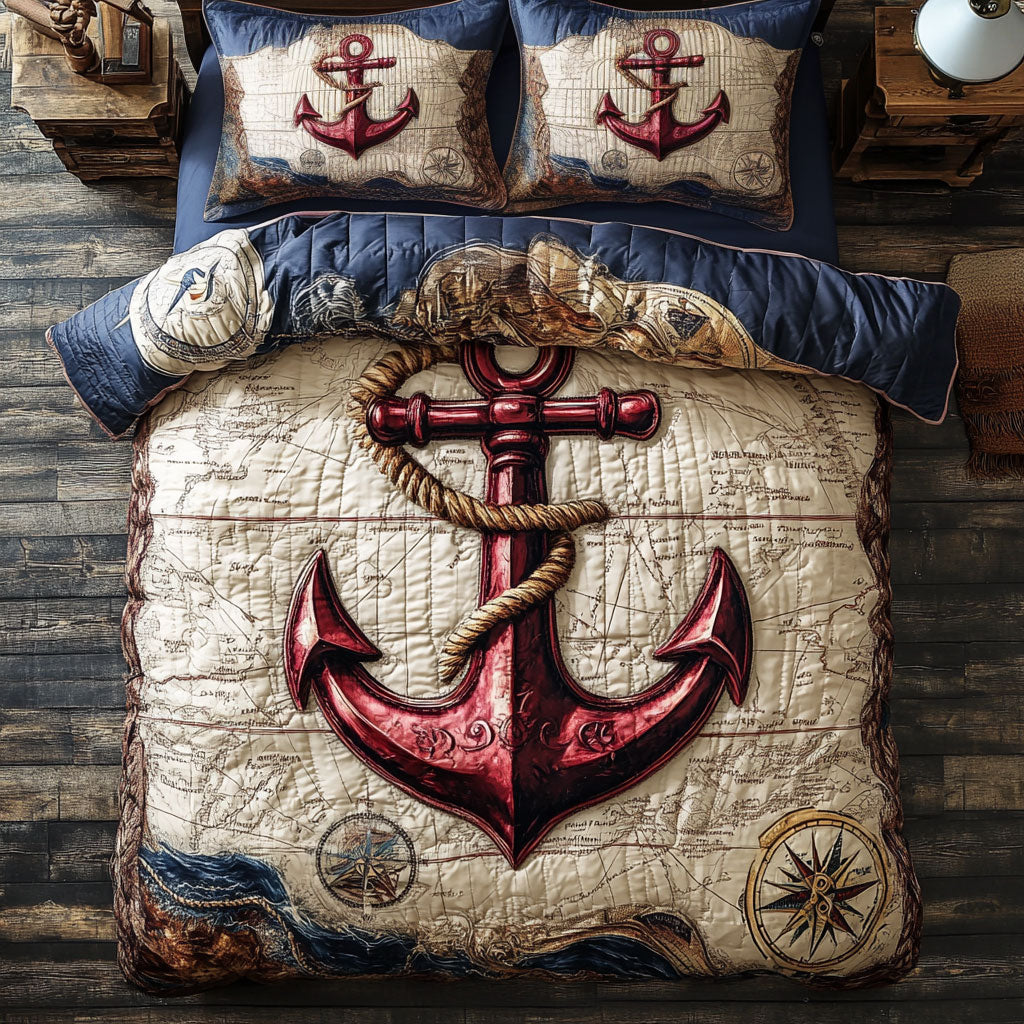 Anchor Tide CP1209041CL Duvet Cover Set