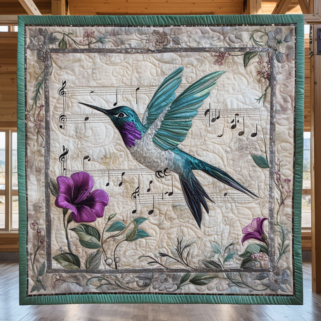 Sunlit Hummingbird WN2008114CL Quilt