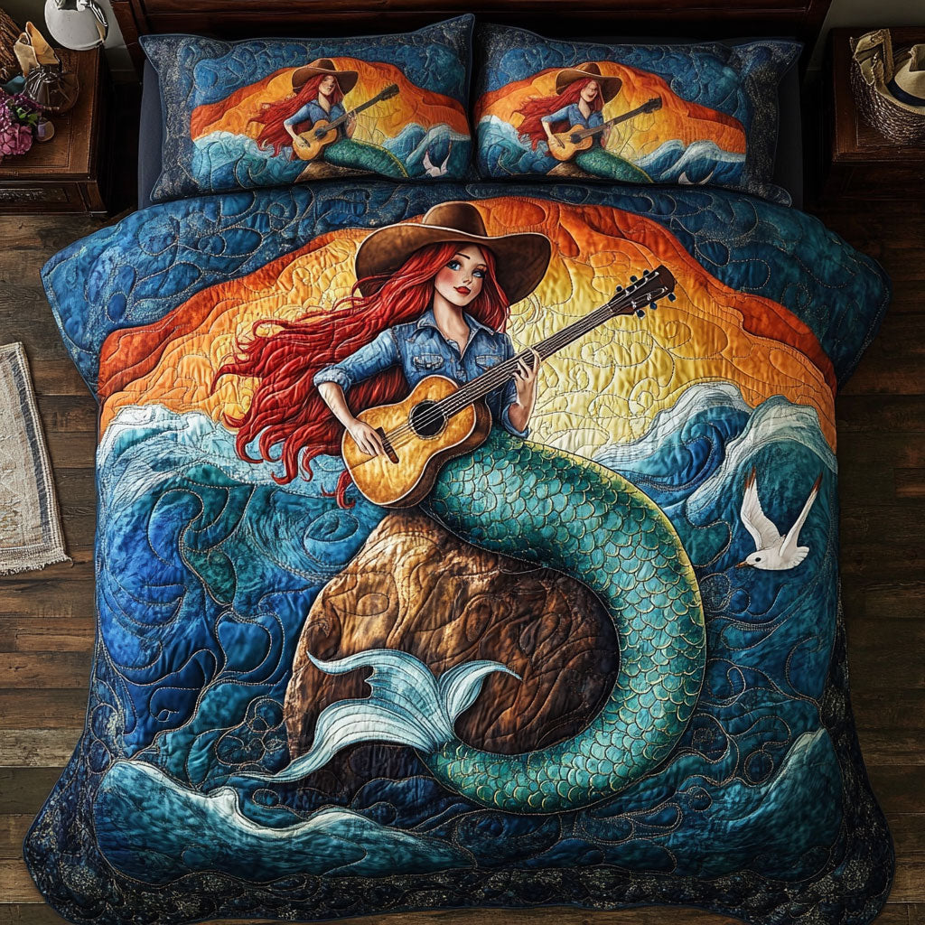 Cowboy Mermaid WY1208066CL Duvet Cover Set