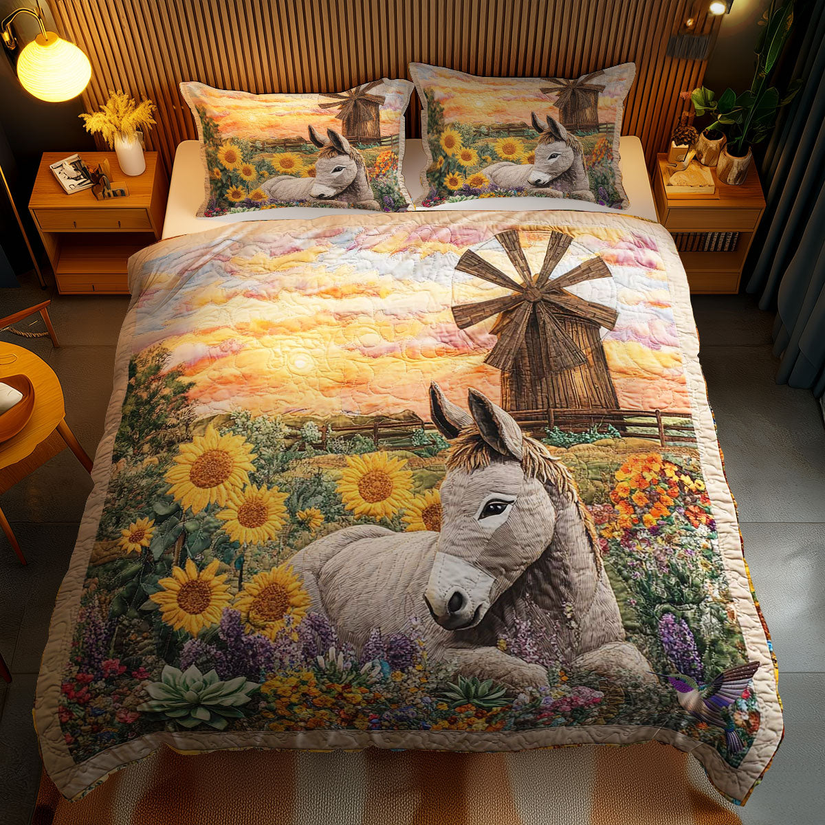 Donkey Blossom WN2111064CL Duvet Cover Set