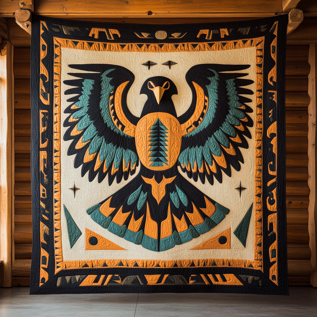 Tribal Eagle CW2306045CL Quilt