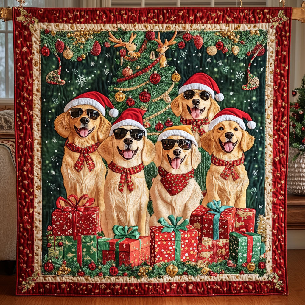 Golden Retriever Magic WN15080044CL Quilt