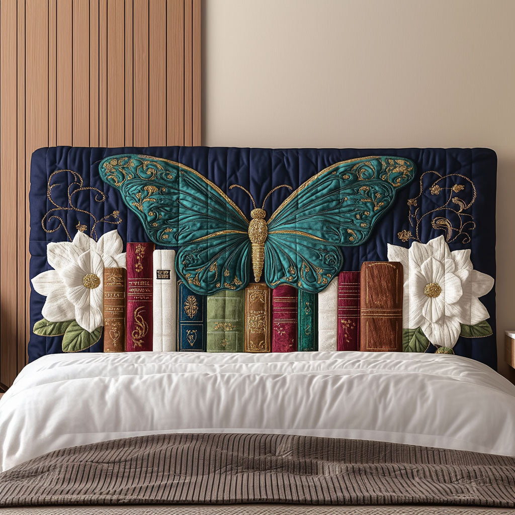 Knowledgeable Butterfly QA2312016CL Quilted Headboard Slipcover