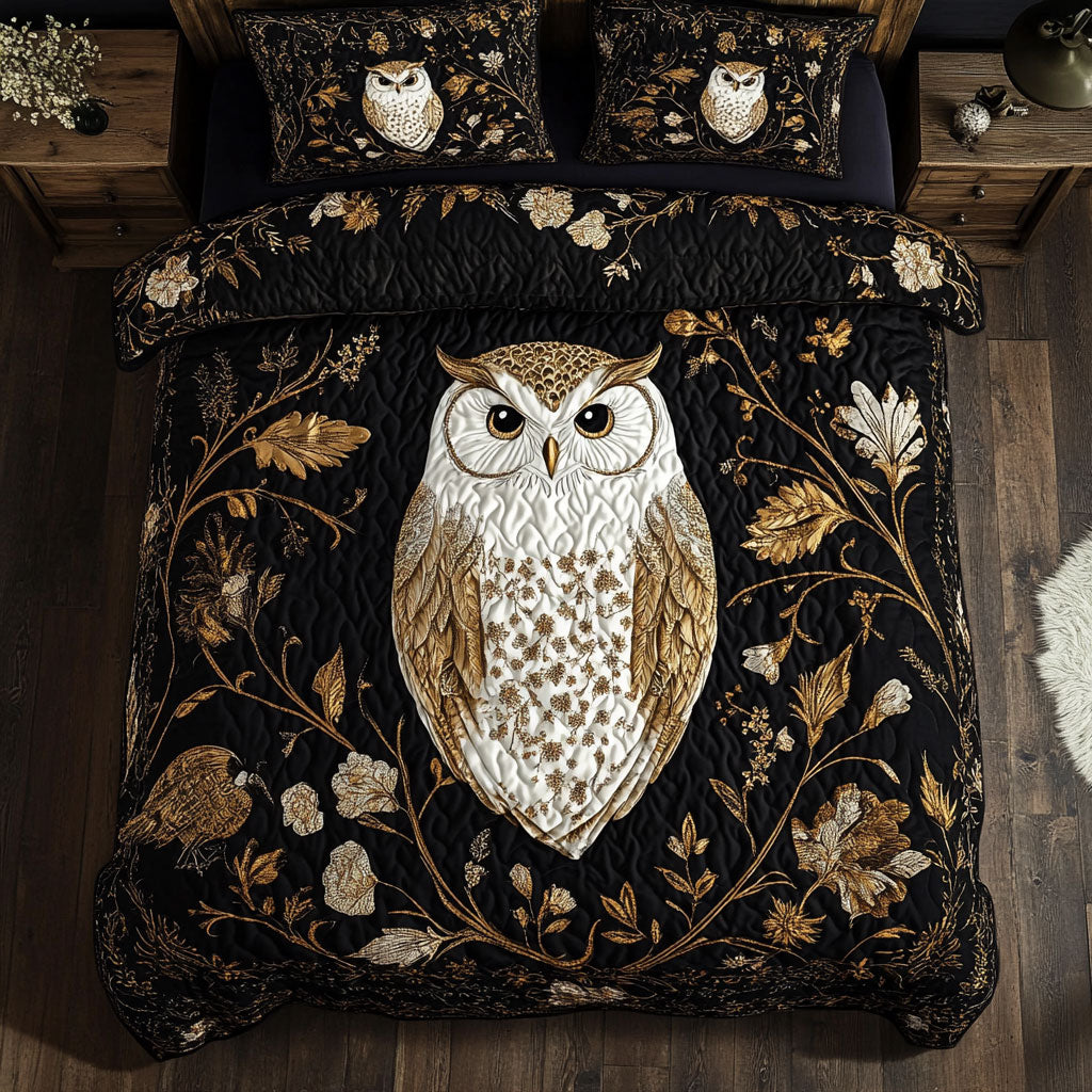 Majestic Midnight Owl WY2901081CL Duvet Cover Set