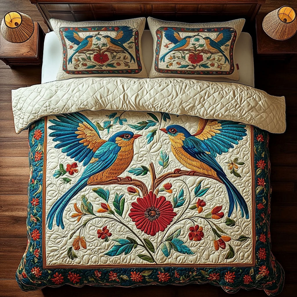 Bluebird Meadow Delight WY2406005CL Duvet Cover Set