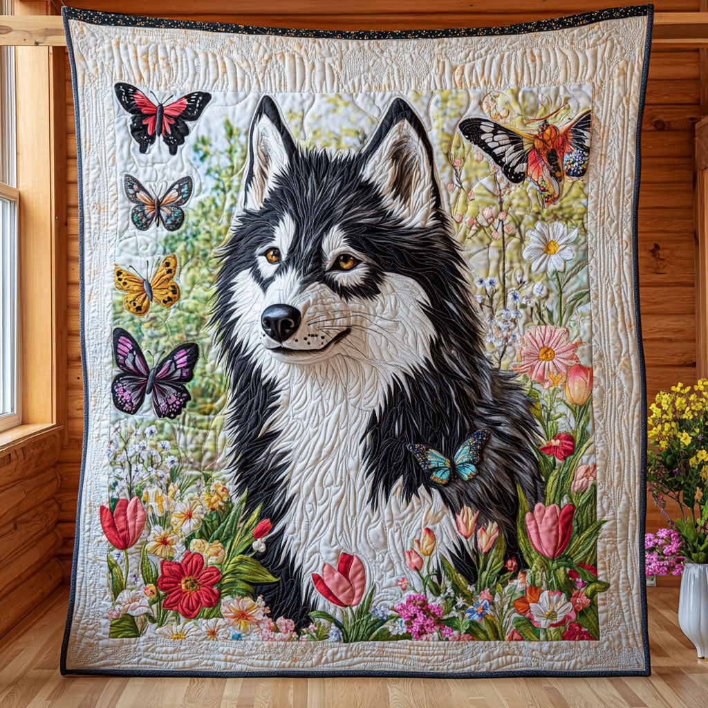 Floral Fur Majesty CP1208078CL Quilt