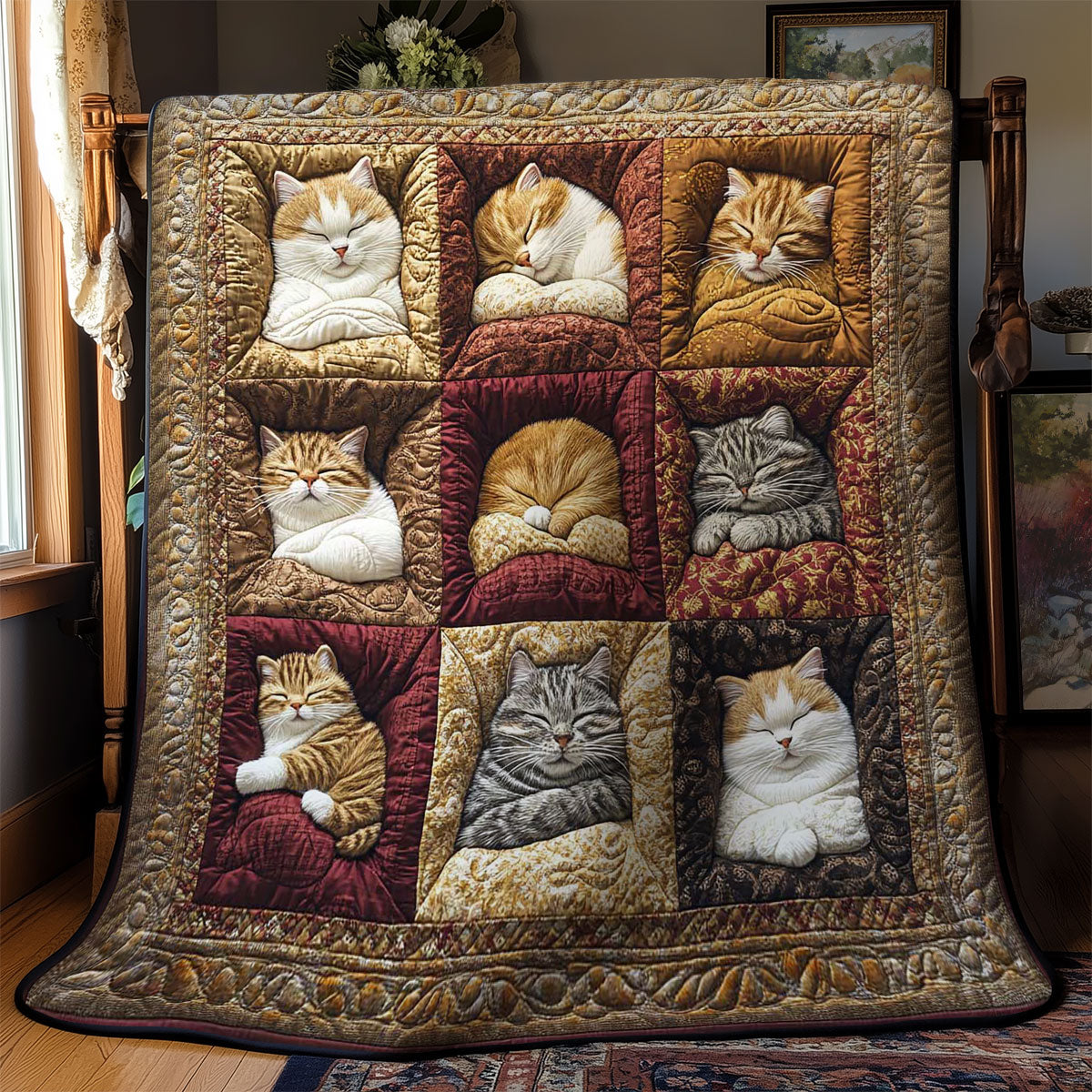 Sleeping Cat Haven WN1103053CL Quilt
