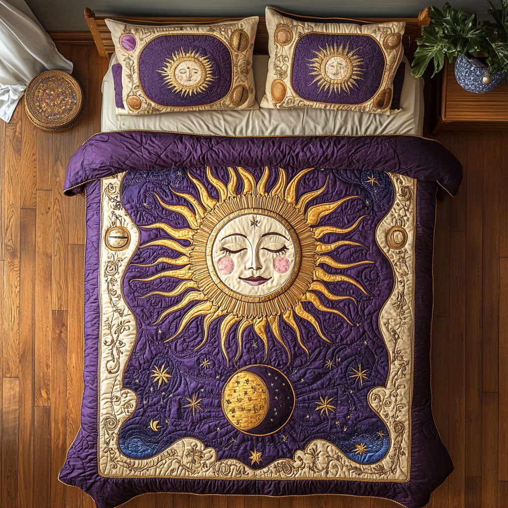 Celestial Sun WY2108072CL Duvet Cover Set