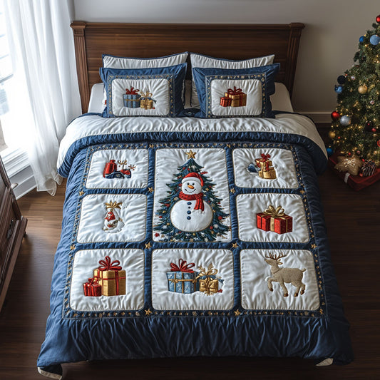 Precious Snowman WN0309072CL Duvet Cover Set