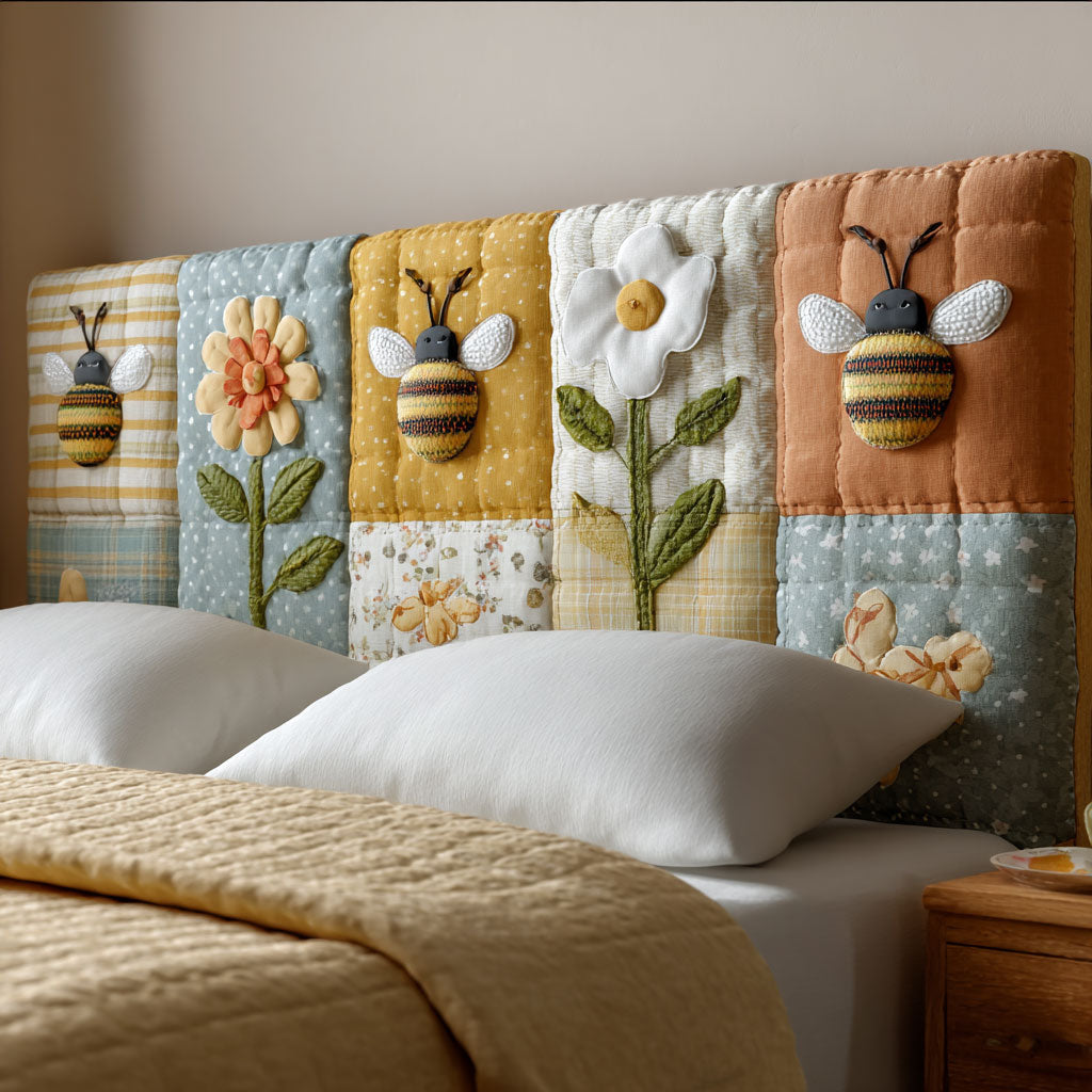 Honey Meadow CP3012043CL Quilted Headboard Slipcover
