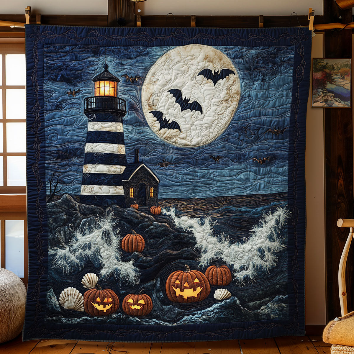Enchanted Lighthouse WN2207017CL Quilt