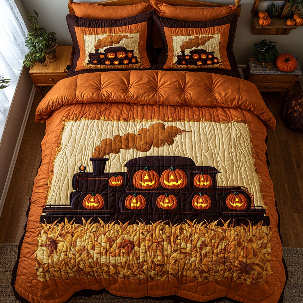 Pumpkin Tracks CP0708051CL Duvet Cover Set