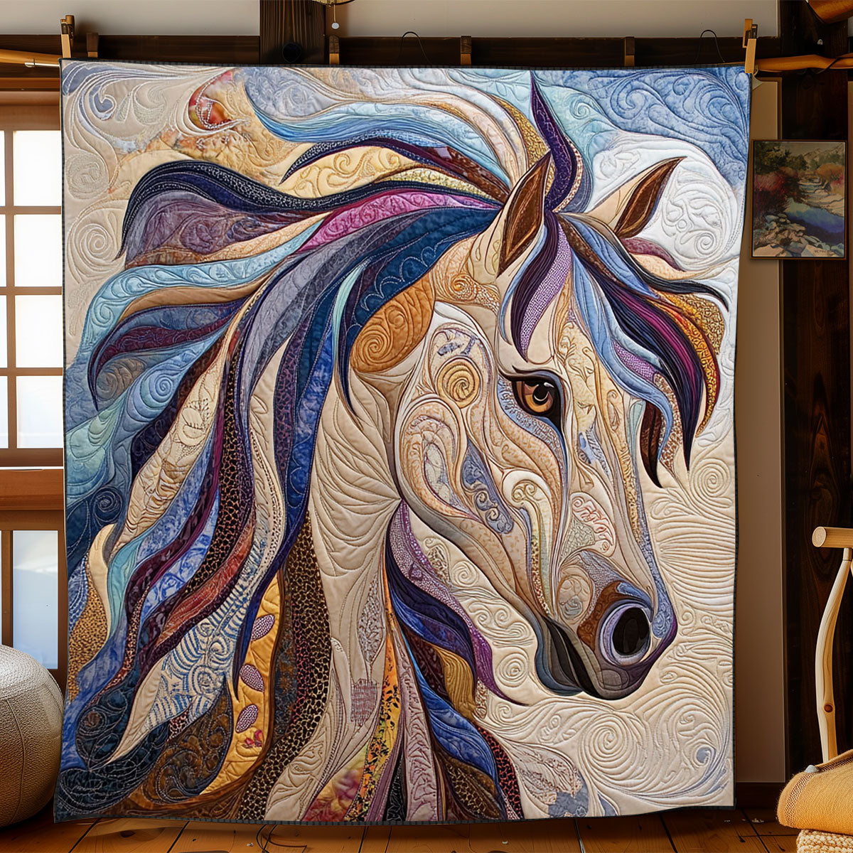 Artistic Horse WJ1803001CL Quilt