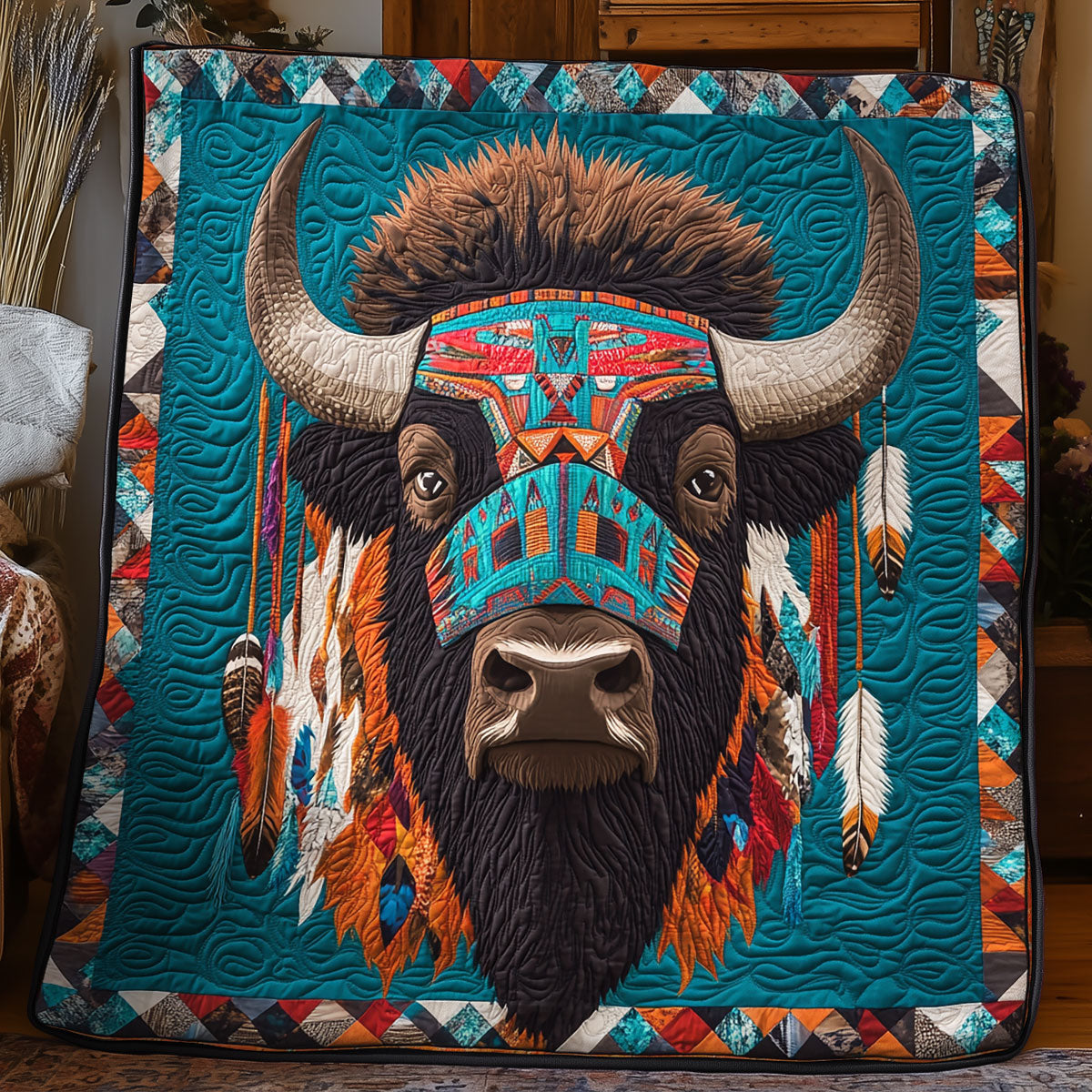 American Bison WX0406003CL Quilt