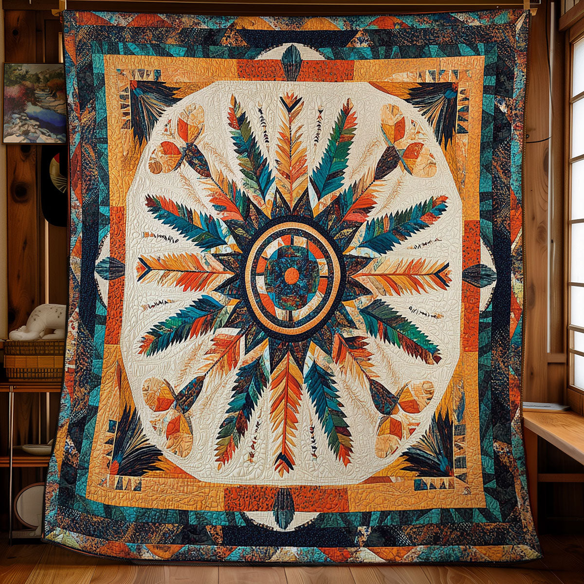 Native American WY2201077CL Quilt