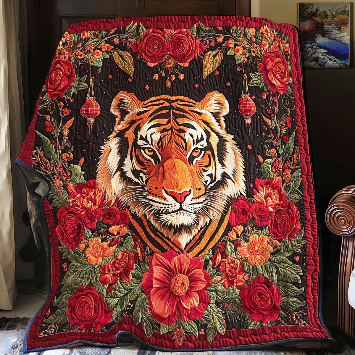Mystic Tiger WY1401036CL Quilt