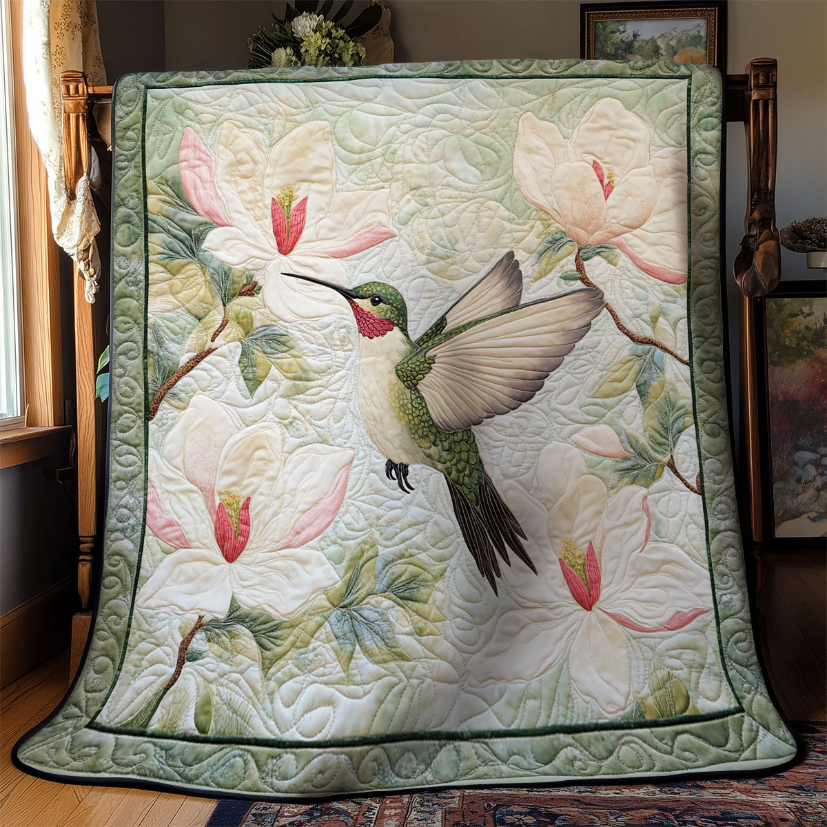 Magnolia Magic Garden WY2003073CL Quilt