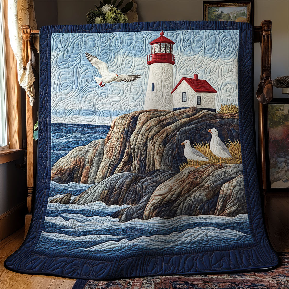 Harbor Light WY2403016CL Quilt