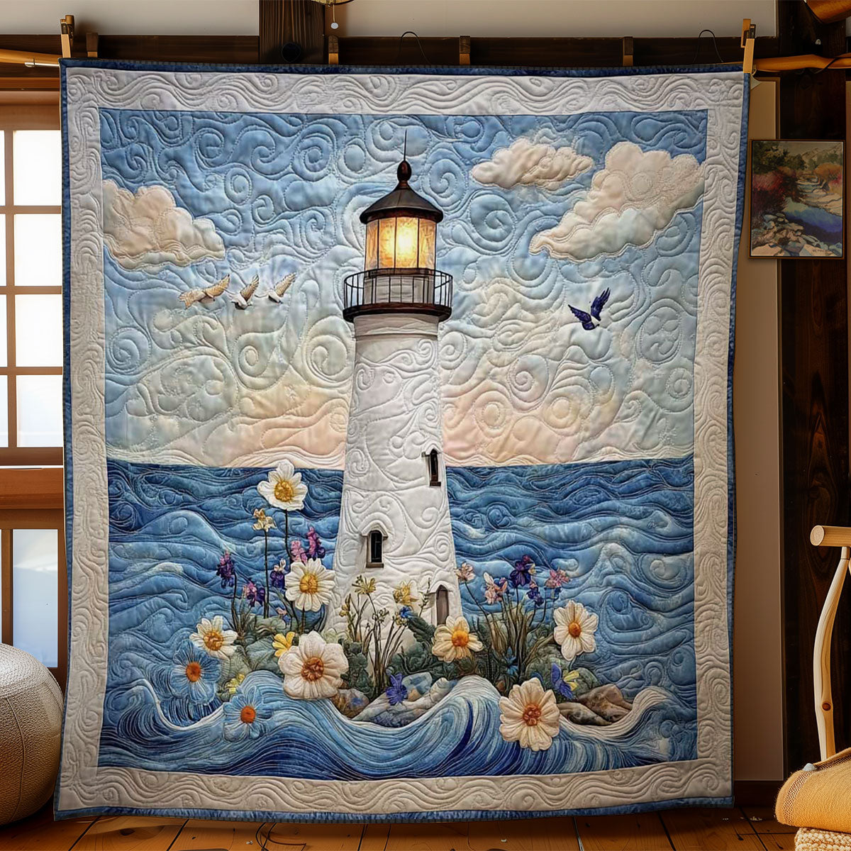 Lighthouse Glow WN2403054CL Quilt