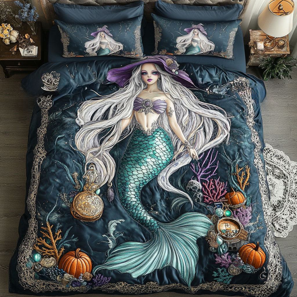 Sapphire Mermaid Witch WN1908079CL Duvet Cover Set