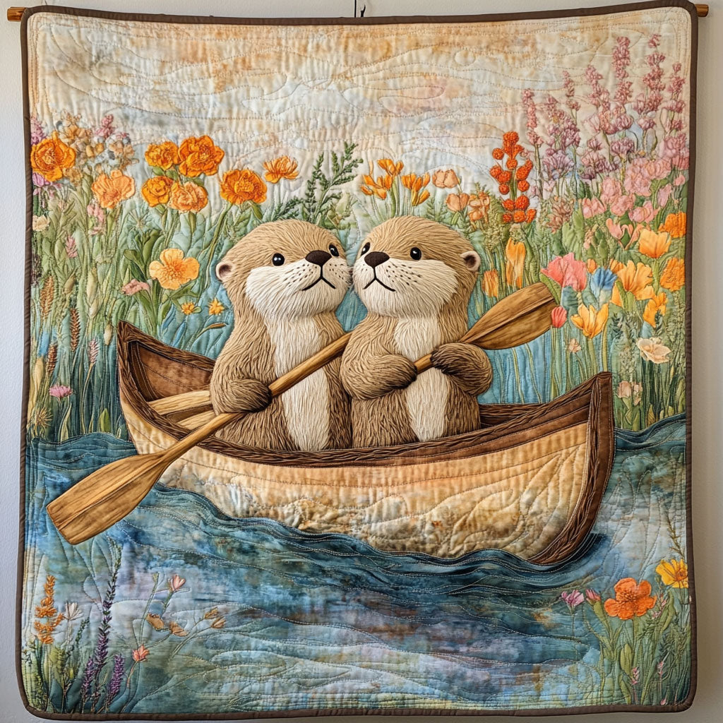 Otter Bloom CW2805541CL Quilt