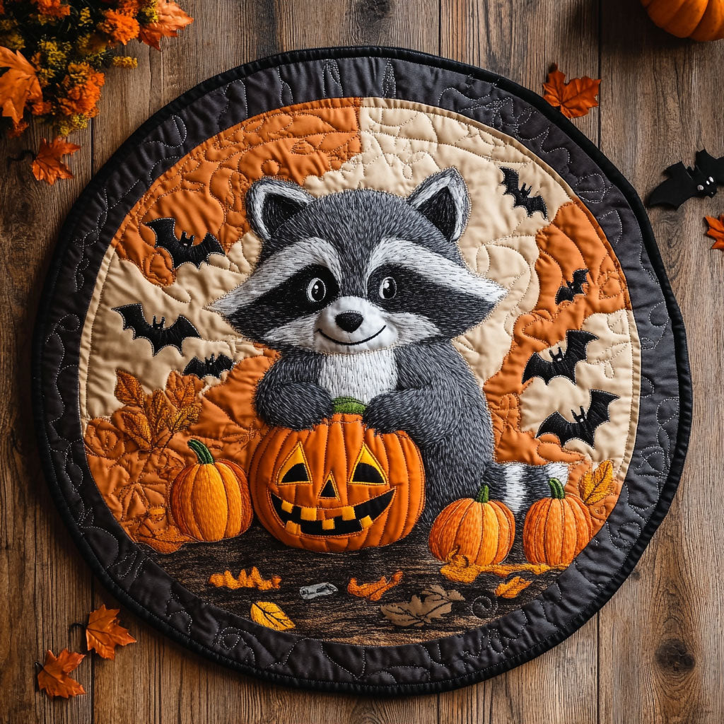 Rascal WY2608068CL Quilted Round Mat