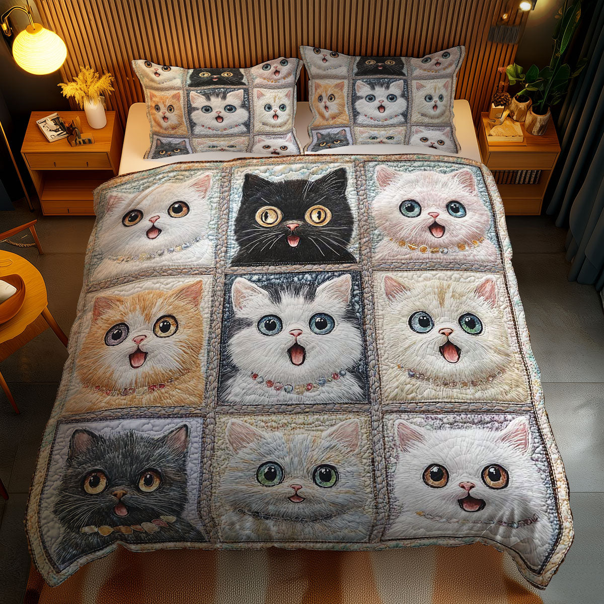 Sparkly Cat WN1303201CL Duvet Cover Set