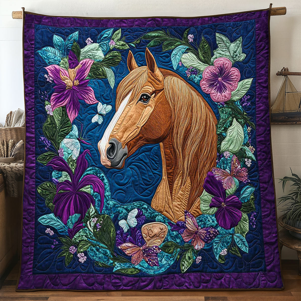 Enchanted Horse WN1104008CL Quilt